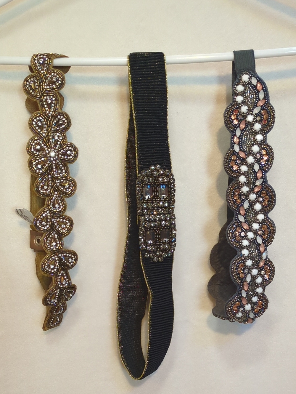 Embellished Elastic Belt Bundle